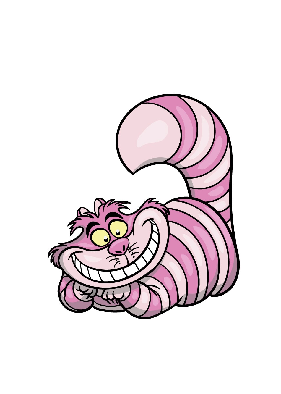 How To Draw Cheshire Cat